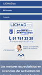 Mobile Screenshot of licmad.es